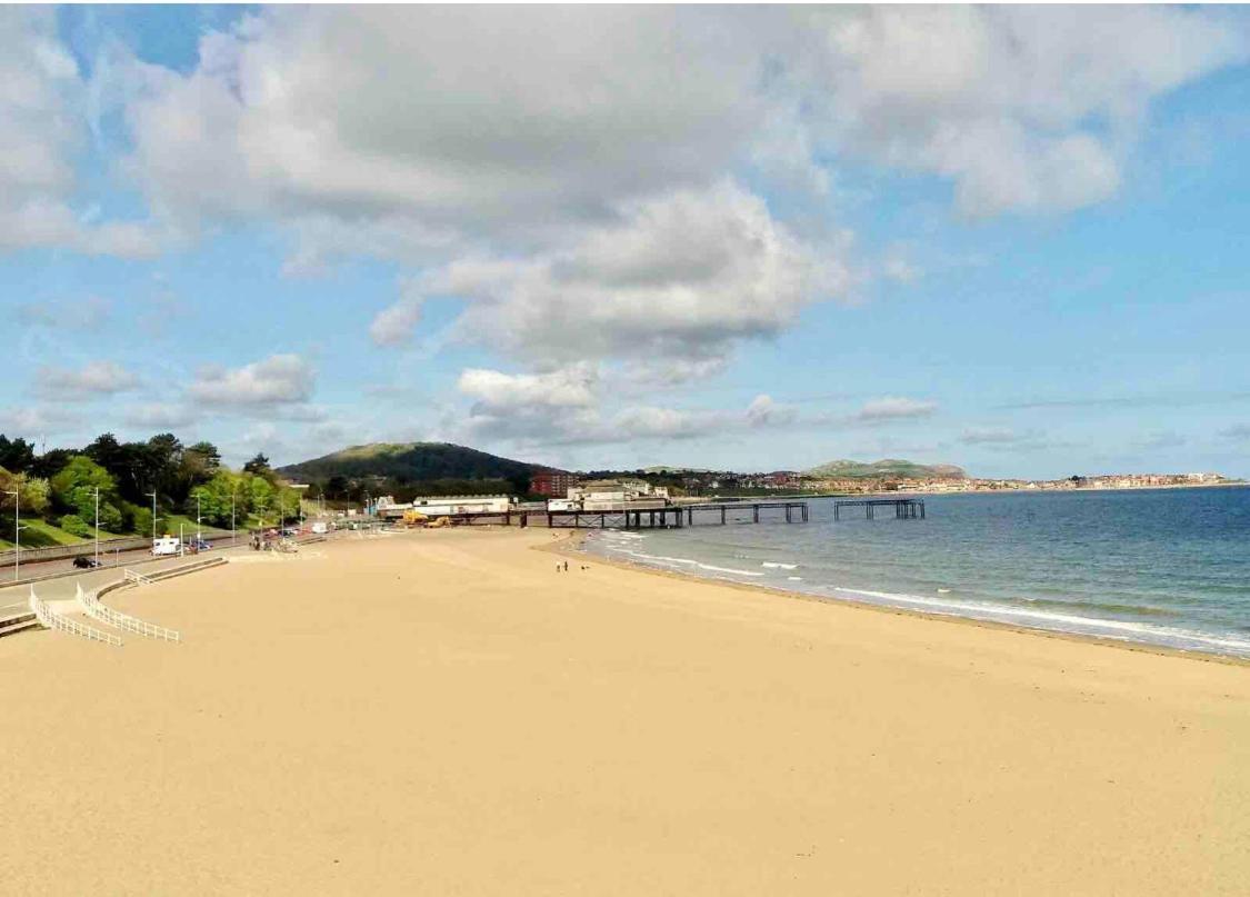 Ffynonn Wen Villa Rhôs-on-Sea Kültér fotó